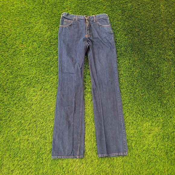 Vintage 80s Paddocks Jeans 30x34 Dark-Wash Sanforized - Picture 1 of 16